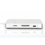 Digitus Universal Docking Station, Dockingstation silber, USB-C, HDMI, VGA, Gigabit LAN