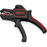 KNIPEX Automatische Abisolier-Zange 12 62 180  schwarz/rot, integrierter Drahtschneider