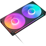 NZXT F240 RGB CORE, Gehäuselüfter schwarz, 240 mm