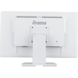 iiyama ProLite T2452MSC-W1, LED-Monitor 61 cm (24 Zoll), weiß/schwarz, FullHD, IPS, Touchscreen