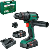 Bosch Akku-Schlagbohrschrauber AdvancedImpact 18V-80 QuickSnap grün/schwarz, 2x Li-Ionen Akku 2,5Ah, Koffer, POWER FOR ALL ALLIANCE