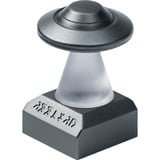 Keychron UFO Aluminum Alloy Artisan Keycap, Tastenkappe schwarz/silber