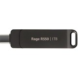 Patriot Rage R550 1TB, USB-Stick schwarz, USB-A und USB-C 3.2 Gen 1