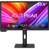 ASUS ProArt PA24US, LED-Monitor 59.94 cm (23.6 Zoll), schwarz, 4K UHD, IPS, HDMI, DisplayPort, USB-C, HDR, integriertes Farbmessgerät