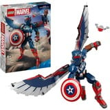 LEGO 76296 Marvel Super Heroes New Captain America Baufigur, Konstruktionsspielzeug 