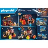 PLAYMOBIL 71299 Novelmore Burnham Raiders - Feuerkampfwagen, Konstruktionsspielzeug 