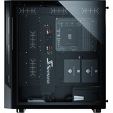 Seasonic ARCH Q503 + CONNECT DGC-750, Tower-Gehäuse schwarz, Tempered Glass