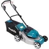 Makita Akku-Rasenmäher DLM463PT2, 36Volt (2x18Volt) blau/schwarz, 2x Li-Ionen Akku 5,0Ah