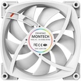 Montech RX120 PWM 120x120x25, Gehäuselüfter weiß, 120 mm