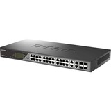 D-Link DSS-200G-28MP/E, Switch 370W PoE Budget