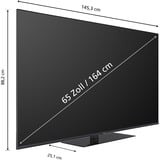 JVC LT-65VGQ8255, QLED-Fernseher 164 cm (65 Zoll), schwarz, UltraHD/4K, Triple Tuner, Google TV