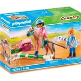 PLAYMOBIL 71242 Reitunterricht, Konstruktionsspielzeug 