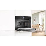 Bosch CMG7761B1 Serie 8, Backofen schwarz, mit Mikrowellenfunktion, 60 cm, Home Connect