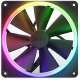 NZXT F140 RGB Single 140x140x26, Gehäuselüfter schwarz, Einzellüfter, ohne Controller, 140 mm