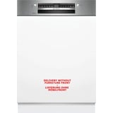 Bosch SBI4ECS21E Serie 4, Spülmaschine edelstahl, 60 cm, Home Connect