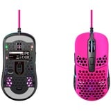 CHERRY Xtrfy M42 RGB, Gaming-Maus pink/schwarz