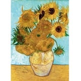 Clementoni Museum Collection: Van Gogh - Vase mit Sonnenblumen, Puzzle 1000 Teile