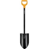 Fiskars Solid+ Spaten mit XL-Blatt schwarz/orange, 20,5cm