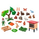 PLAYMOBIL 71252 Kaninchenstall, Konstruktionsspielzeug 