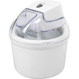 Clatronic Eiscreme-Maker ICM 3764, Eismaschine weiß, für 1.500ml Eiscreme, 12 Watt