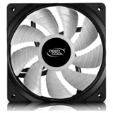 DeepCool RF 120 M 120x120x25, Gehäuselüfter schwarz/weiß, 5er Pack