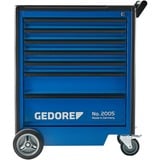 GEDORE Werkzeugwagen 2005 0511 mit 7 Schubladen blau/schwarz