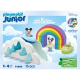 PLAYMOBIL 71696 Junior & Disney: Mickys & Minnies Wolkenhaus, Konstruktionsspielzeug 