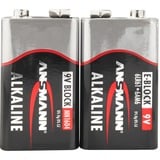 Ansmann Alkaline Red, Batterie 2 Stück, E-Block