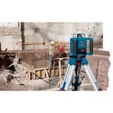 Bosch Rotationslaser GRL 400 H Professional, mit Baustativ blau, Koffer, rote Laserlinie