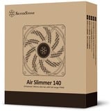 SilverStone Air Slimmer 140, Gehäuselüfter schwarz, 140 mm