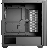 Aerocool D501A-G-BK-v2, Tower-Gehäuse schwarz/holz