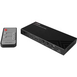 Lindy 2x2 8K60 Matrix HDMI Switch schwarz, EDID Management, Fernbedienung