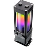 RAIJINTEK ANTILA D5 EVO RBW-15, Pumpe schwarz/transparent, Reservoir/Pumpen Combo