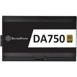 SilverStone SST-DA750-G 750W, PC-Netzteil schwarz, 4x PCIe, Kabel-Management, 750 Watt