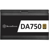 SilverStone SST-DA750-G 750W, PC-Netzteil schwarz, 4x PCIe, Kabel-Management, 750 Watt