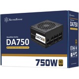 SilverStone SST-DA750-G 750W, PC-Netzteil schwarz, 4x PCIe, Kabel-Management, 750 Watt