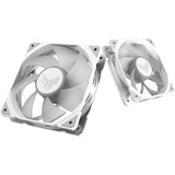 ASUS TUF GAMING TR120 ARGB, Gehäuselüfter weiß/transparent, Reverse Blade