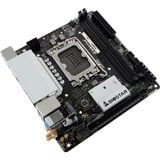 Biostar B760NHE, Mainboard dunkelgrau