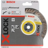 Bosch X-LOCK Diamanttrennscheibe Standard for Universal, Ø 125mm Bohrung 22,23mm