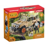 Schleich Wild Life Geländewagen m Seilwinde, Spielfigur 