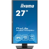 iiyama ProLite XUB2793QSU-B6, LED-Monitor 69 cm (27 Zoll), schwarz (matt), WQHD, IPS, AMD Free-Sync, , 100Hz Panel