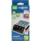 Ansmann Comfort Smart + 4x AA 2100mAh, Ladegerät weiß/schwarz, inkl. 4x AA-Akkus mit 2100 mAh