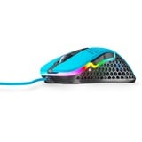 CHERRY Xtrfy M4, Gaming-Maus blau/schwarz