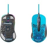 CHERRY Xtrfy M4, Gaming-Maus blau/schwarz