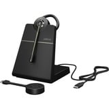 Jabra Engage 55 SE - USB-C MS Convertible, Headset schwarz, Mono, USB-C, MS, mit Ladestation