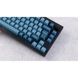 Keychron V1 Max, Gaming-Tastatur schwarz/blaugrau, DE-Layout, Gateron Jupiter Brown, Hot-Swap, RGB