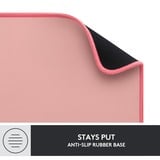 Logitech Desk Mat Studio, Mauspad rosa