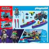 PLAYMOBIL 71147 City Action SWAT-Multi-Terrain-Quad, Konstruktionsspielzeug 