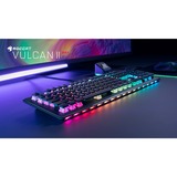 Roccat Vulcan II Max, Gaming-Tastatur schwarz, DE-Layout, TITAN II Optical Red