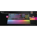 Roccat Vulcan II Max, Gaming-Tastatur schwarz, DE-Layout, TITAN II Optical Red